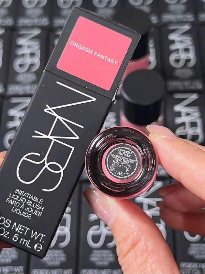 Má hồng dạng kem NARS Afterglow Blush màu Orgasm Fantasy mini 5ml