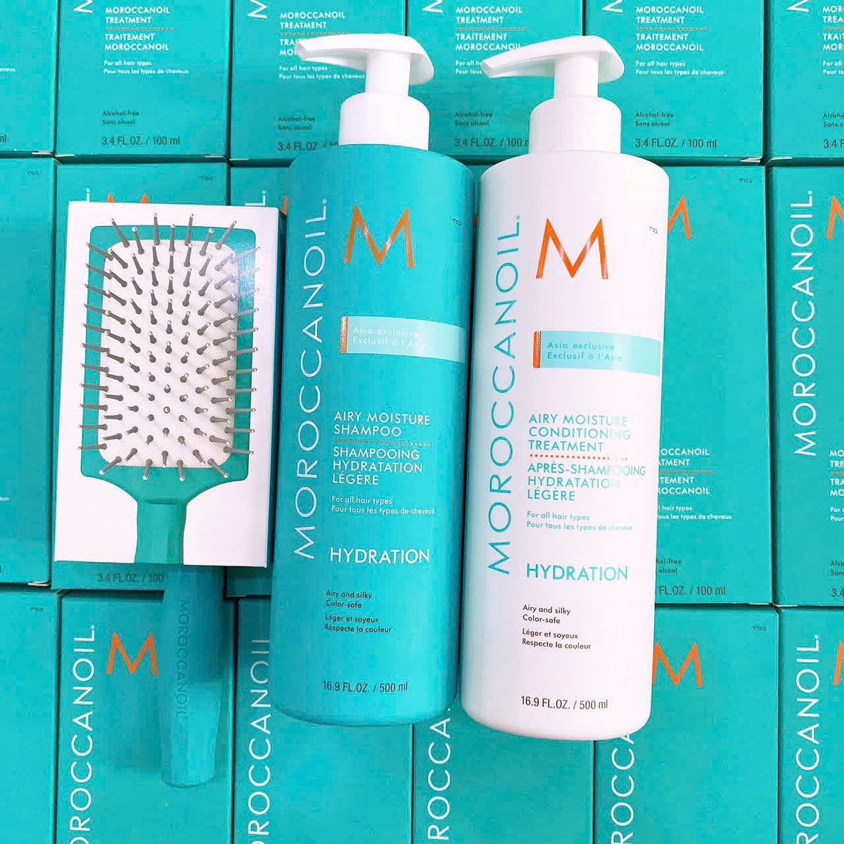 Set gội xả dưỡng ẩm MOROCCANOIL Hydration