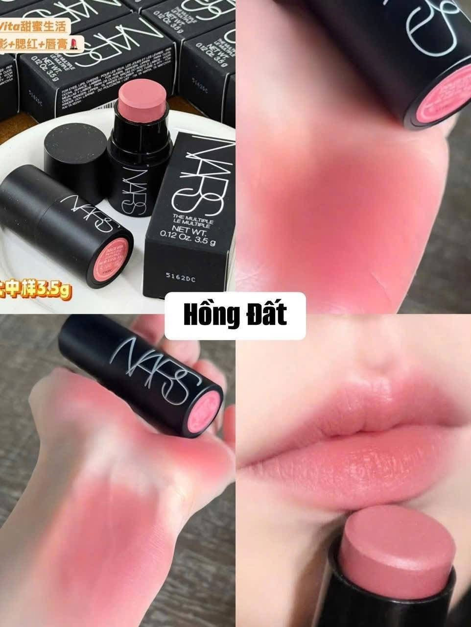 Má hồng kem NARS Dolce Vita travel size
