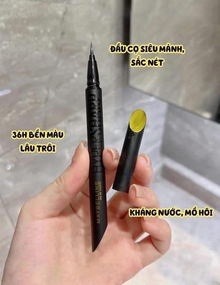Kẻ mắt nước MAYBELLINE BK1 Ultra Black 0.4g