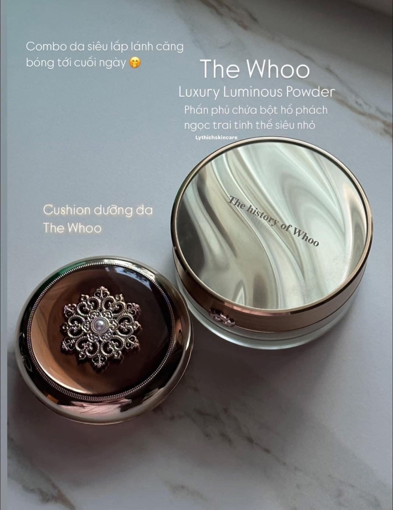 Phấn phủ bột THE HISTORY OF WHOO Luxury Luminous Powder