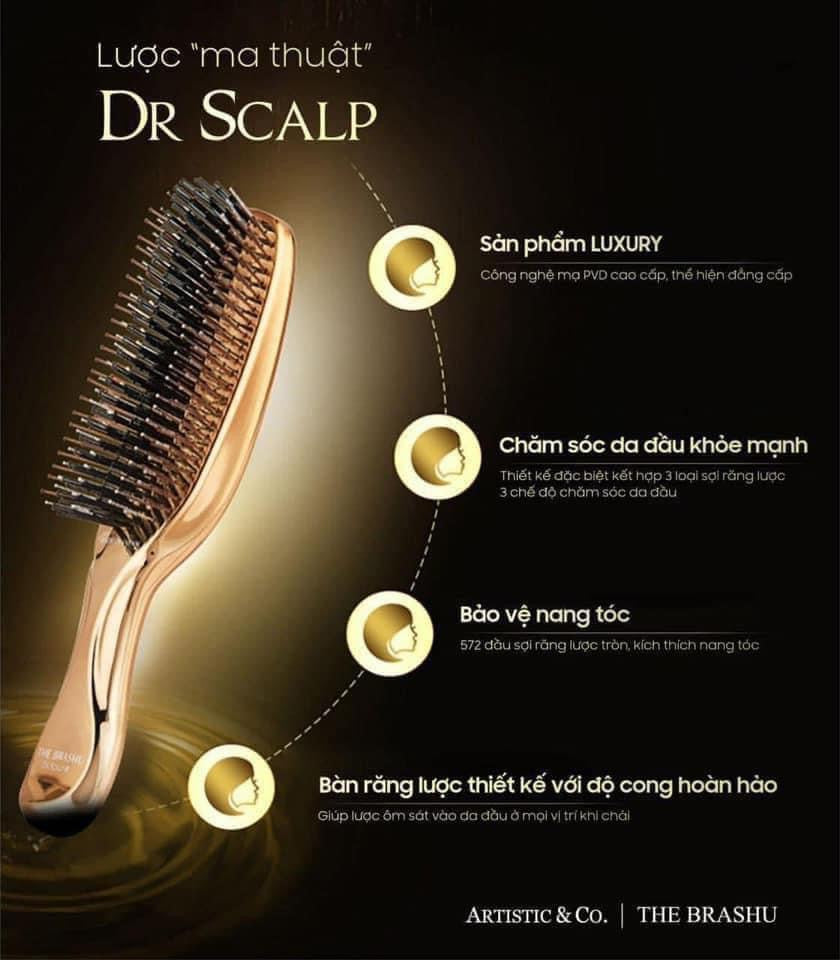 Lược "ma thuật" THE BRASHU DR SCALP