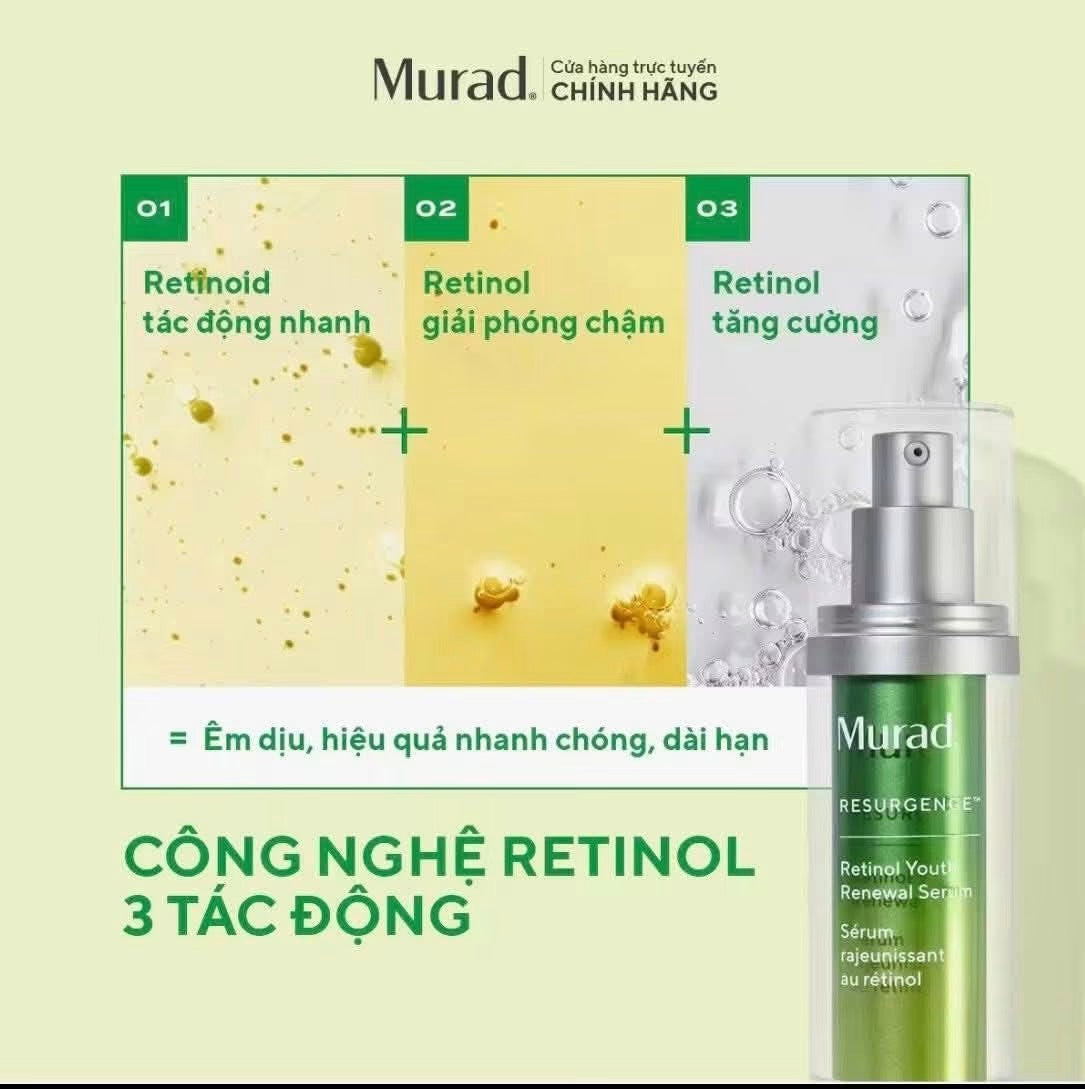 Tinh chất chống lão hoá MURAD Retinol Youth Renewal Serum 30ml