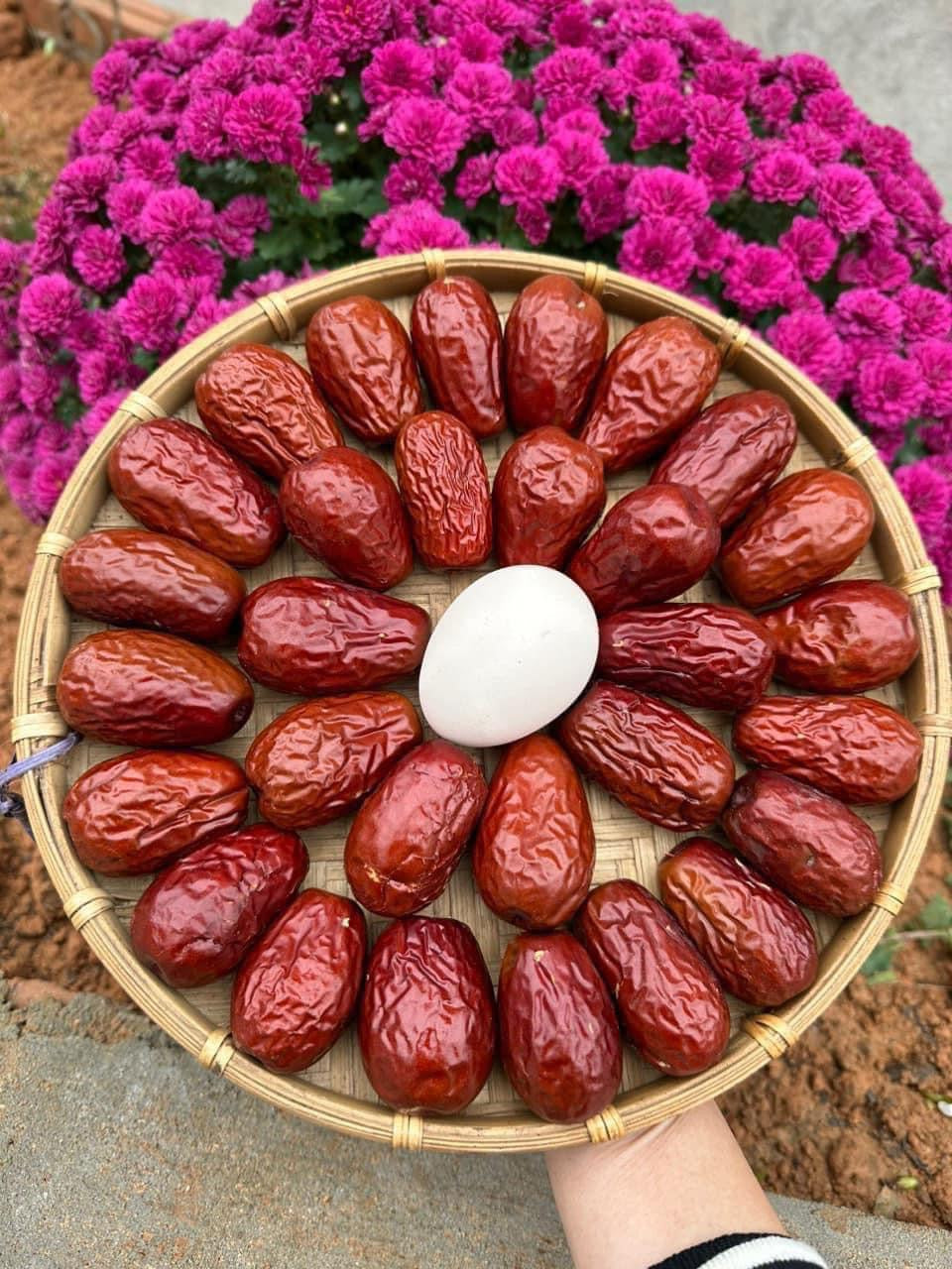 Táo đỏ HOÀ ĐIỀN TÂN CƯƠNG xuất Hàn (gói 500g)