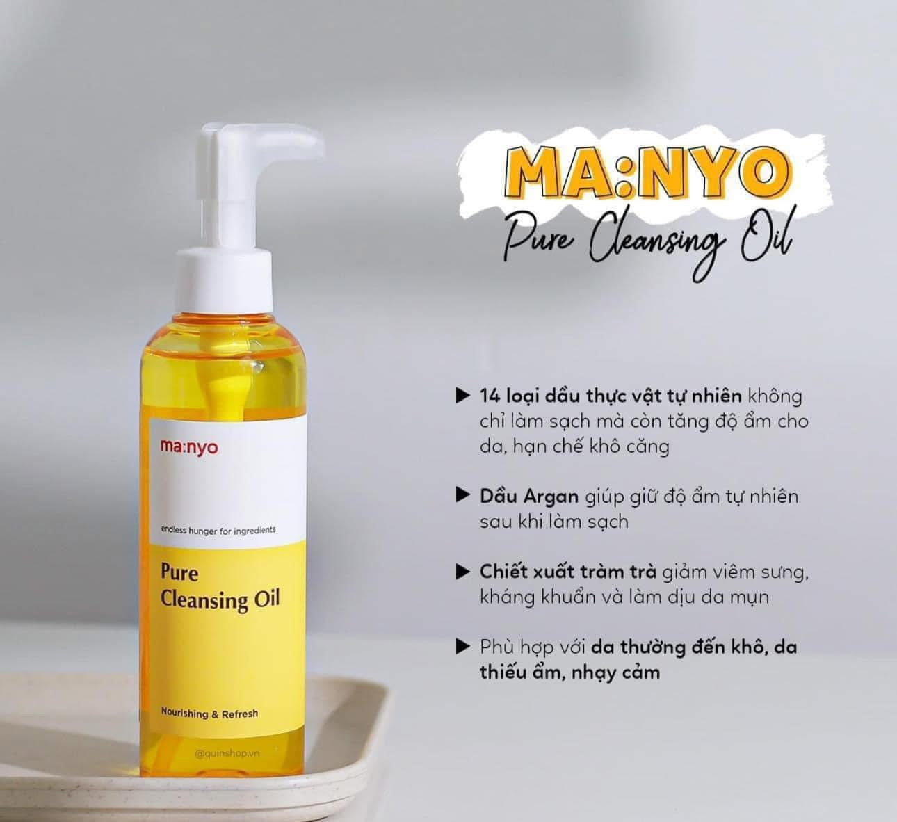 Dầu tẩy trang MA:NYO Pure Cleansing Oil 200ml