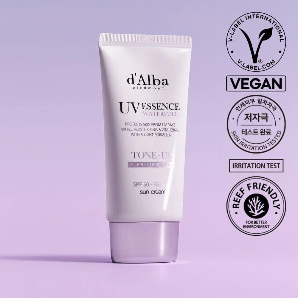 Kem chống nắng dưỡng ẩm chống lão hoá D’ALBA UV Essence Waterfull SPF50+ PA++++ 50ml