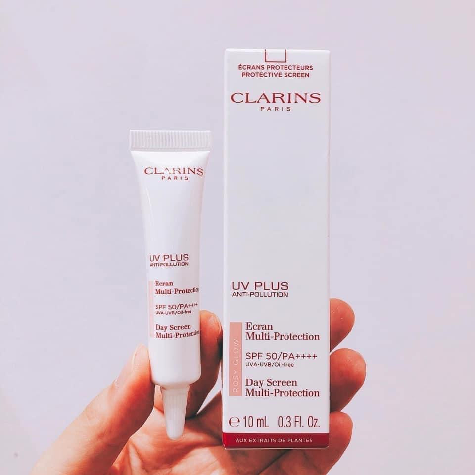 Kem chống nắng phổ rộng CLARINS UV Plus Anti Pollution SPF50/PA++++ bản Rosy (Mẫu cũ)
