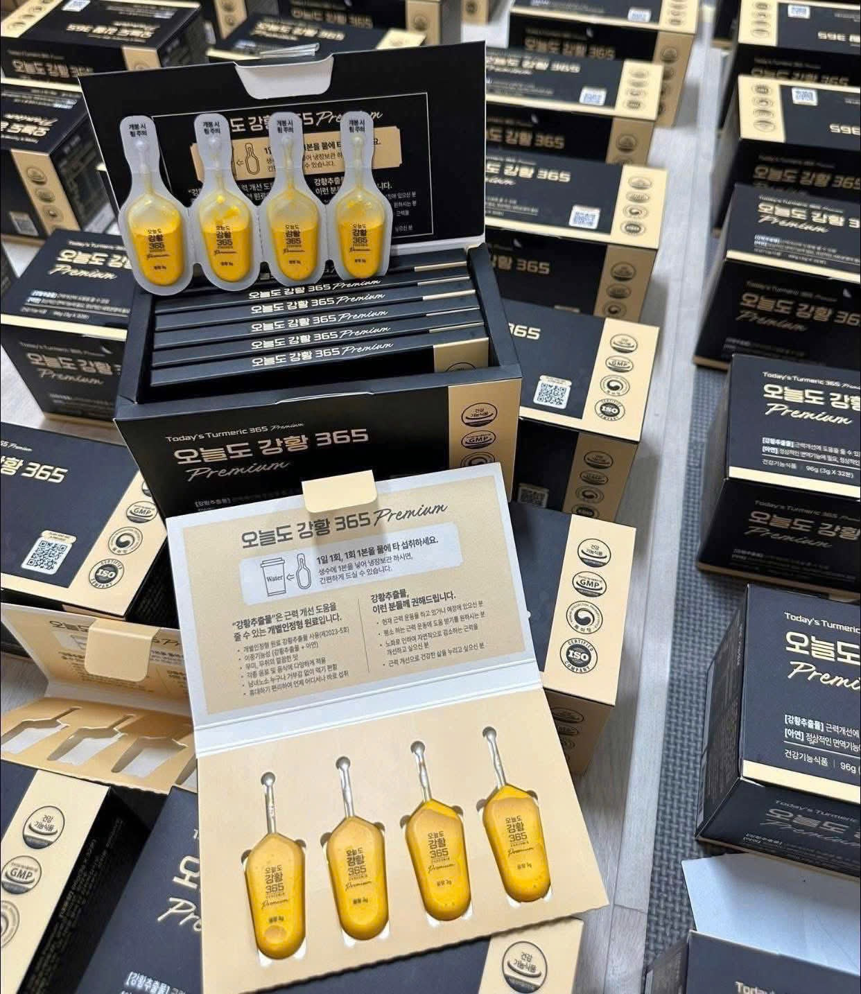 Nghệ nano Curcumin 365 Hộp 3g x 32 tép