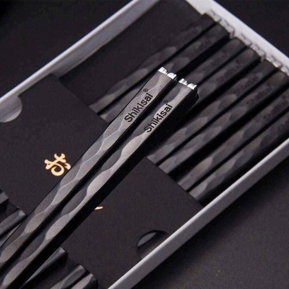 Set đũa Nhật kháng khuẩn chịu nhiệt SHIKISAI hoa anh đào