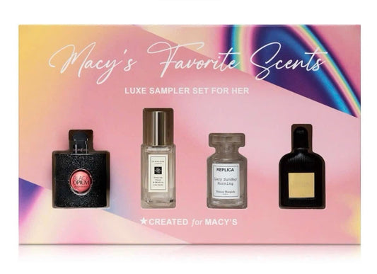 Set nước hoa mini phiên bản giới hạn mùi lễ hội MACY'S Favorite Scents