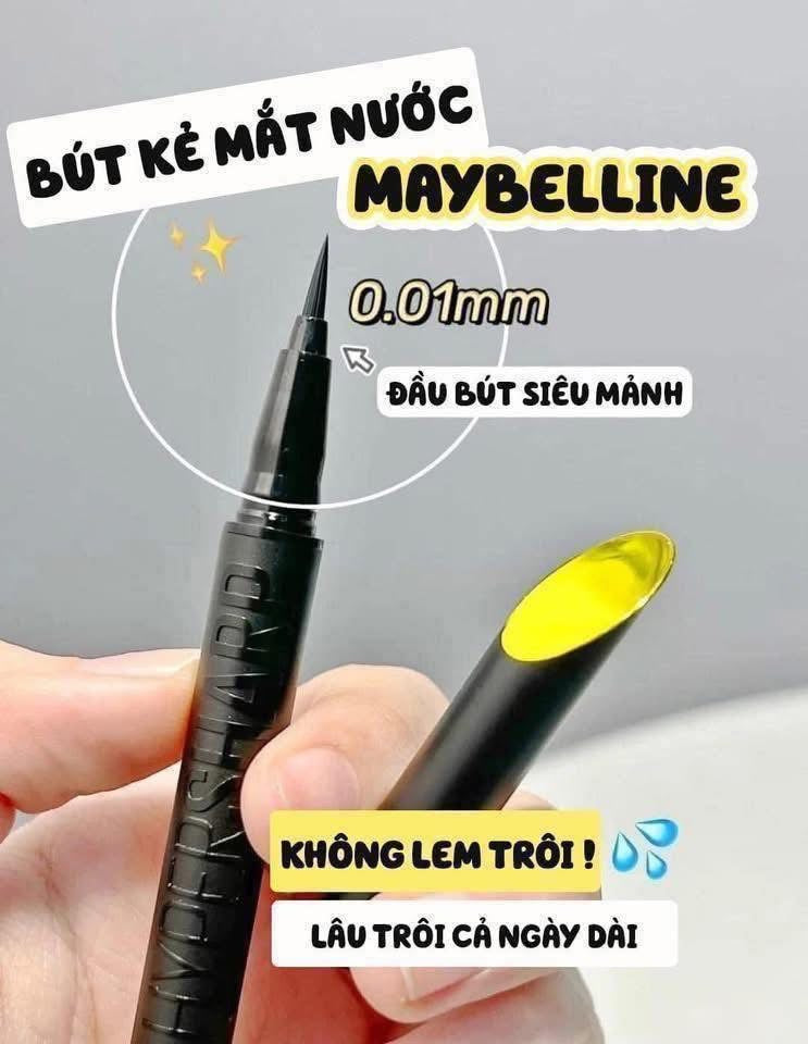 Kẻ mắt nước MAYBELLINE BK1 Ultra Black 0.4g