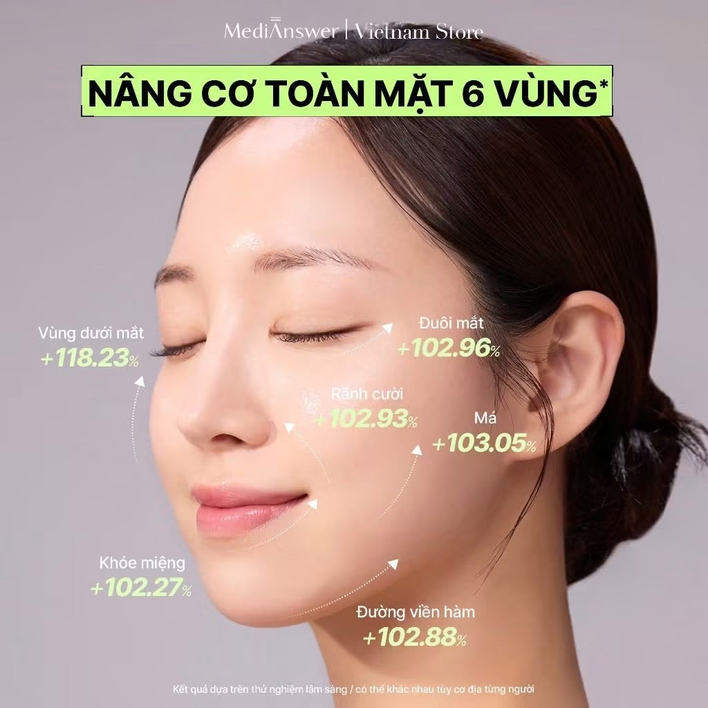 Mặt nạ nâng cơ tức thì và trẻ hoá da chuyên sâu MEDIANSWER Retinoid Liftxyl (hộp 4 miếng)