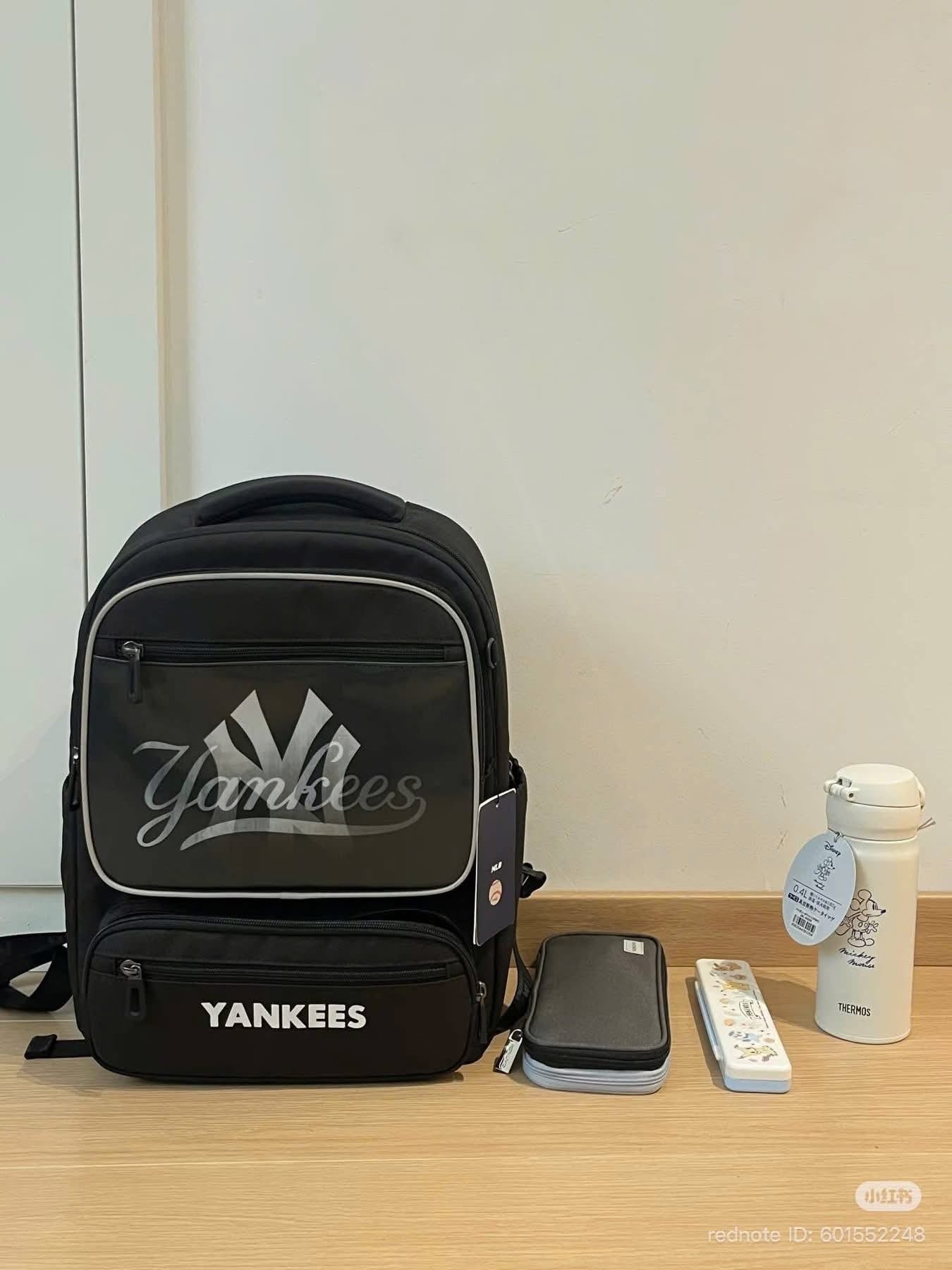 Balo MLB đen 2 món (Authentic)