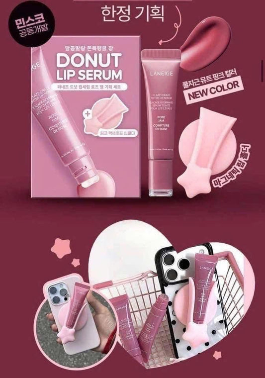 Son dưỡng môi có màu LANEIGE Rose Jam Confiture De Rose Lip Serum 12ml