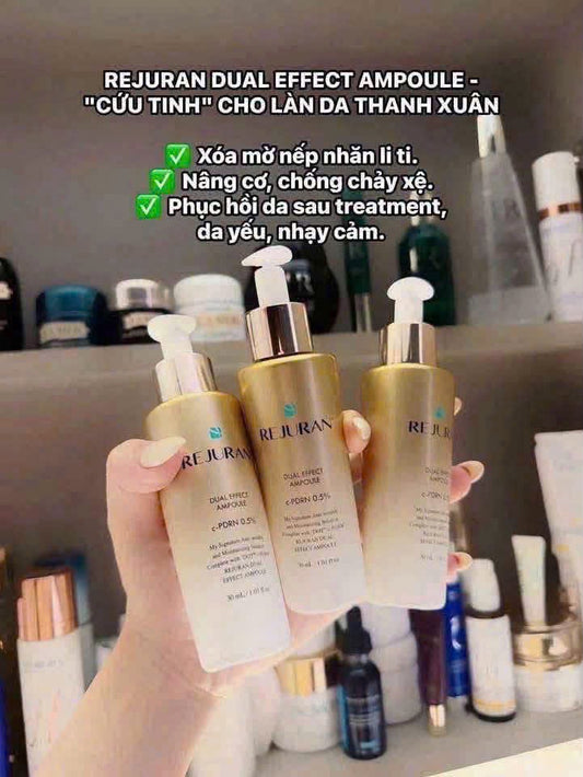 Huyết thanh DNA cá hồi căng bóng, phục hồi săn chắc da REJURAN Turnover Ampoule 30ml