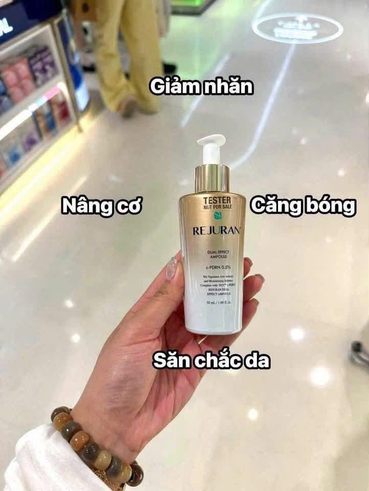 Huyết thanh DNA cá hồi căng bóng, phục hồi săn chắc da REJURAN Turnover Ampoule 30ml
