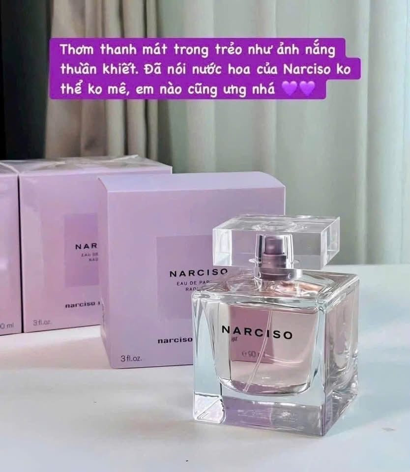 Nước hoa NARCISO EDP Radiante 90ml