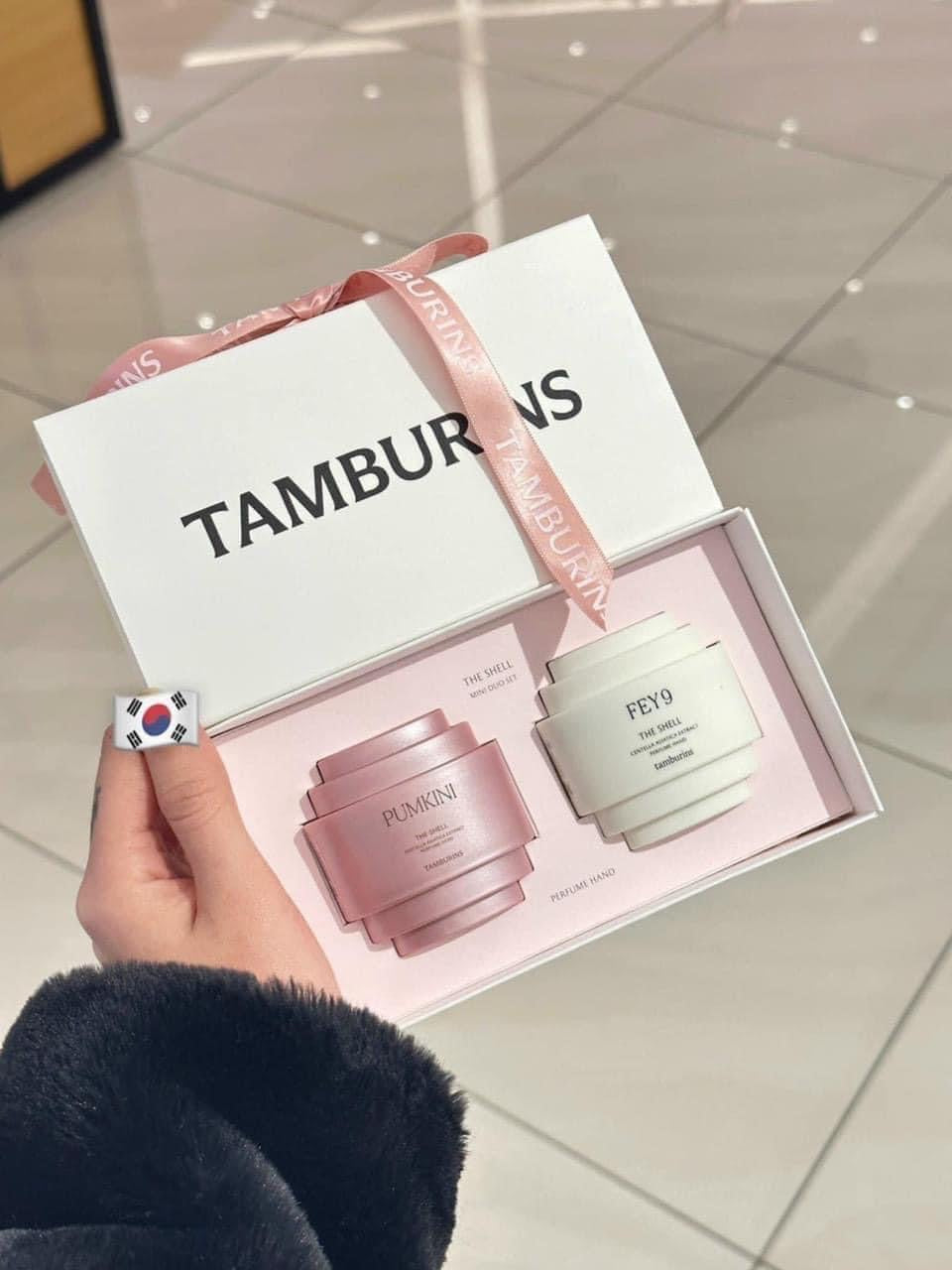 Gift Set dưỡng tay TAMBURINS Hand Perfume Shell X