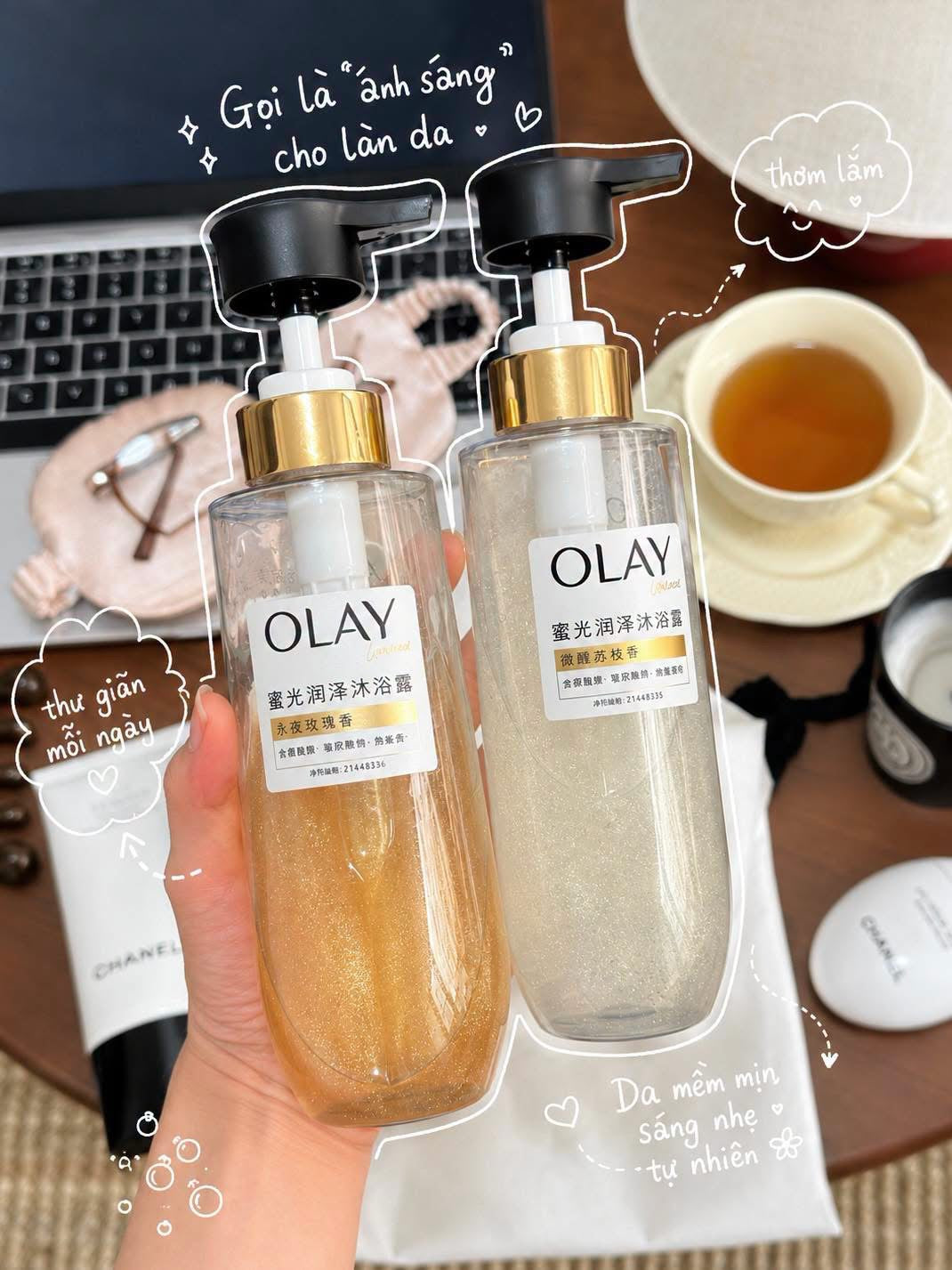 Sữa tắm OLAY B3 nội địa Trung 333ml