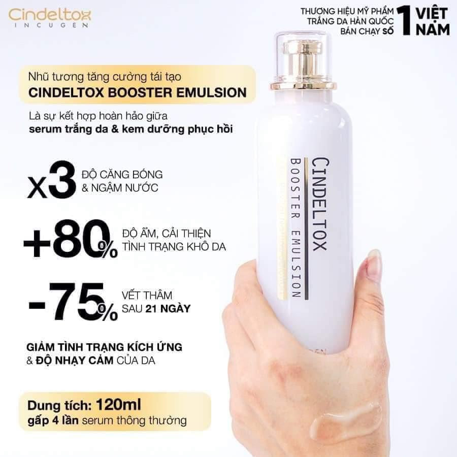 Nhũ tương CINDELTOX Booster Emulsion 120ml