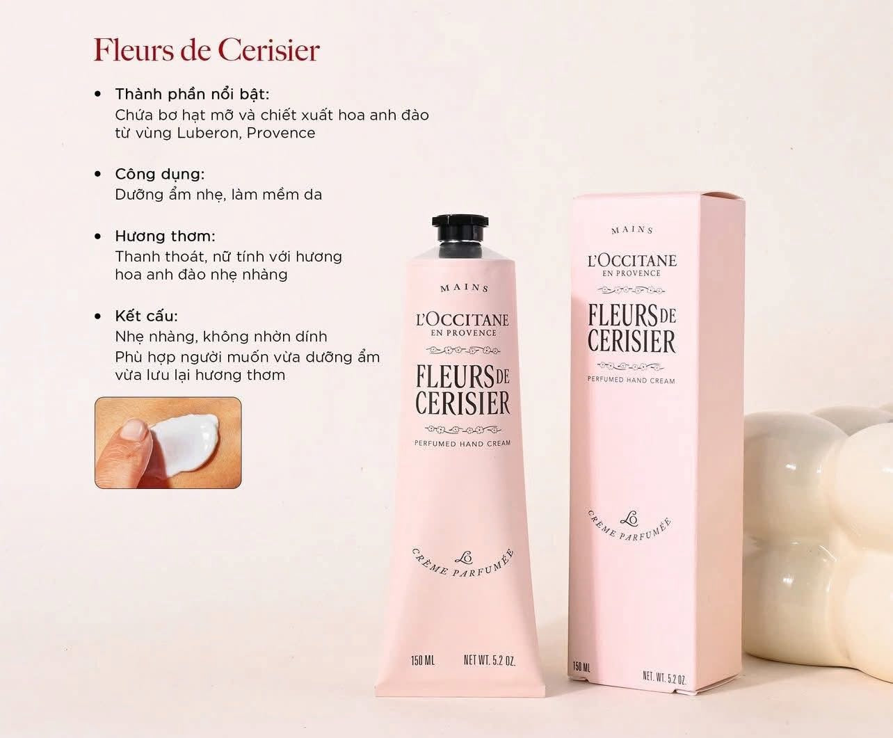 Kem tay L’OCCITANCE