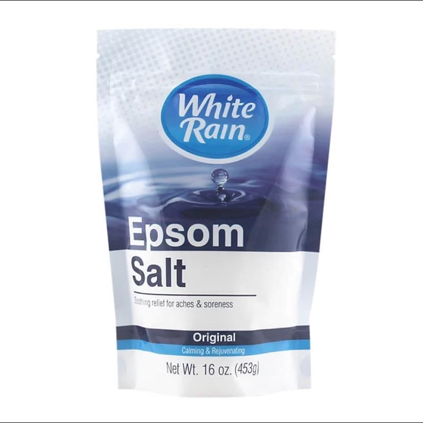 Muối Epsom tắm bồn WHITE RAIN 453g