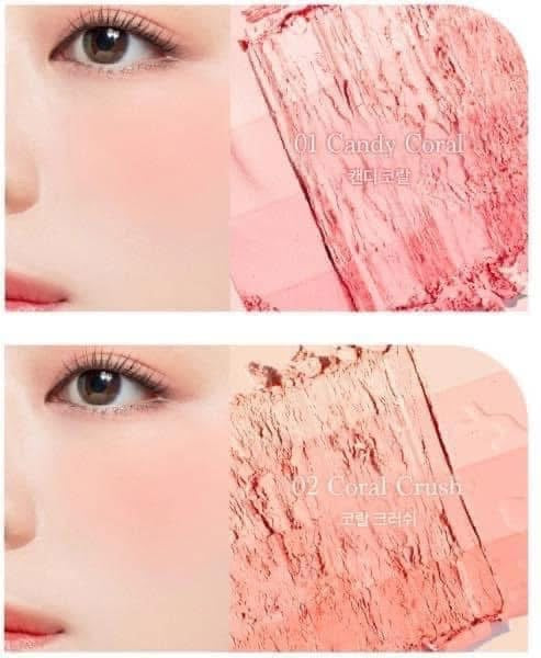 Bảng má hồng 2 ô DASIQUE Blending Layer Cheek