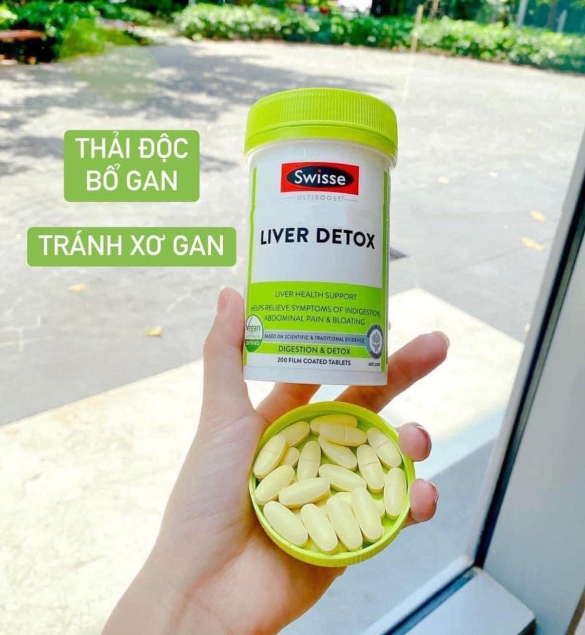 Viên uống thải độc gan SWISSE Liver Detox Úc