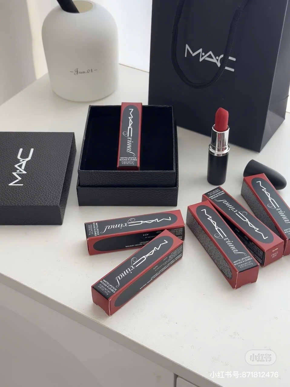 Son lì MAC Matte màu 602 Chili