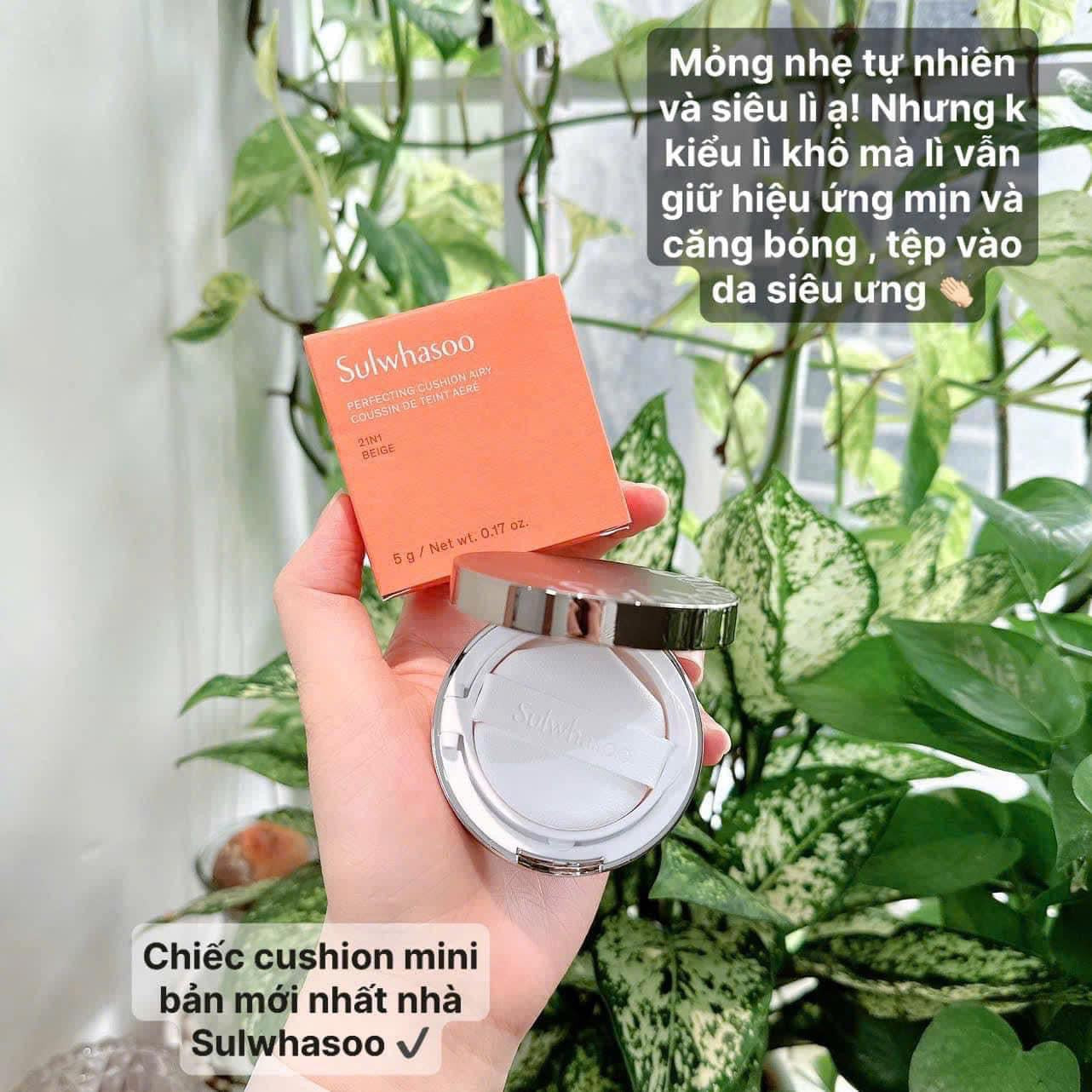 Phấn nước SULWHASOO New Perfecting Cushion Ex (Hộp + lõi thay thế)