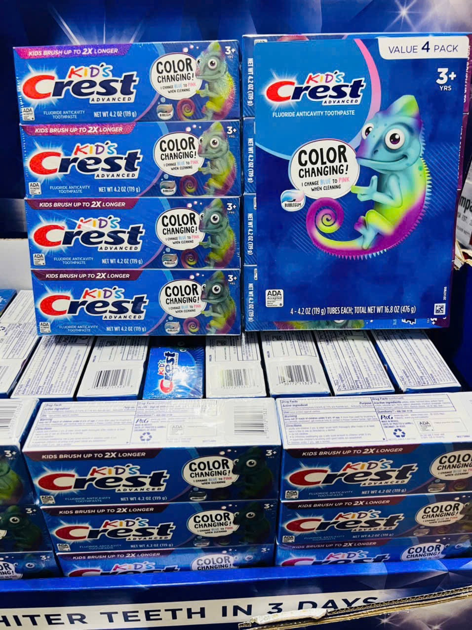 Kem đánh răng CREST cho người lớn và trẻ em