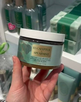 Tẩy da chết BATH & BODY WORKS  Eucalyptus & Spearmint 368g