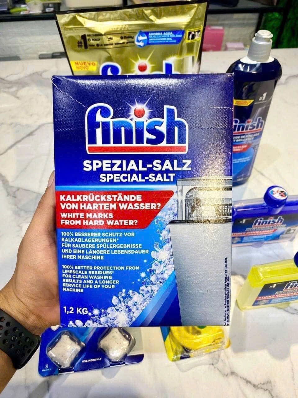 Muối rửa chén FINISH Đức