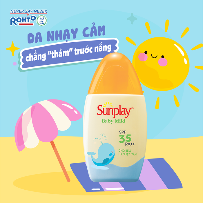 Kem chống nắng cho bé SUNPLAY Sun Baby Mild SPF35/PA++