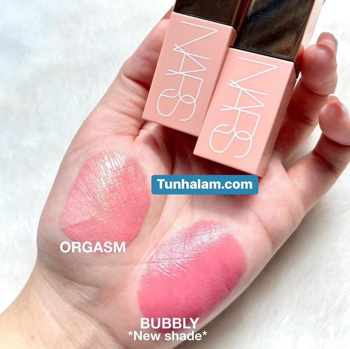 Má hồng kem NARS màu Bubbly (hồng cánh hoa) fullsize 7ml