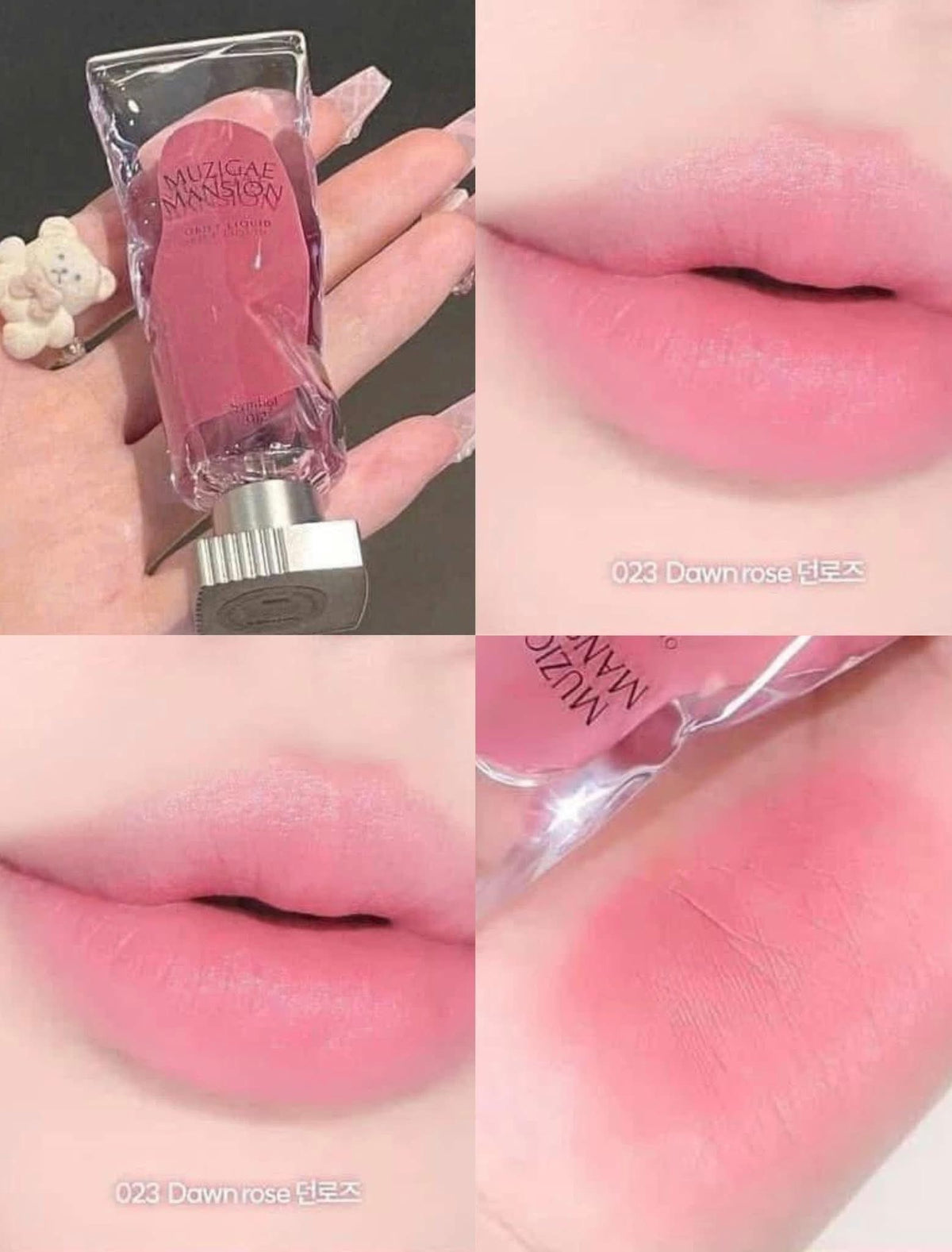 Son kem thuần chay MUZIGAE MANSION Object Liquid màu 023