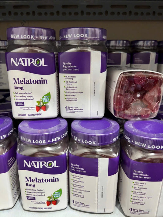 Kẹo ngủ NATROL Melatonin 10mg Sleep của Mỹ