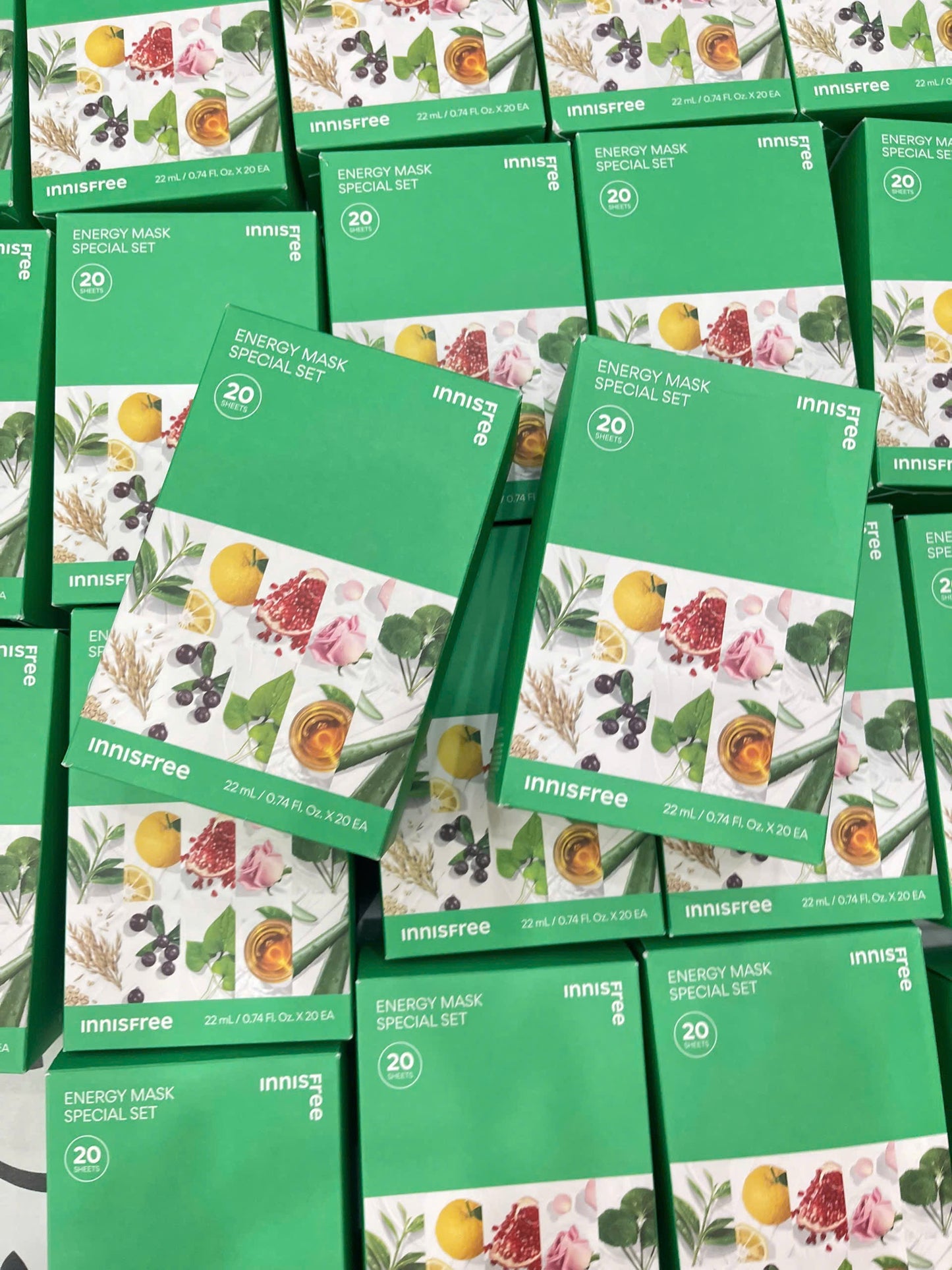 Mặt nạ INNISFREE Energy Mask (20 miếng)
