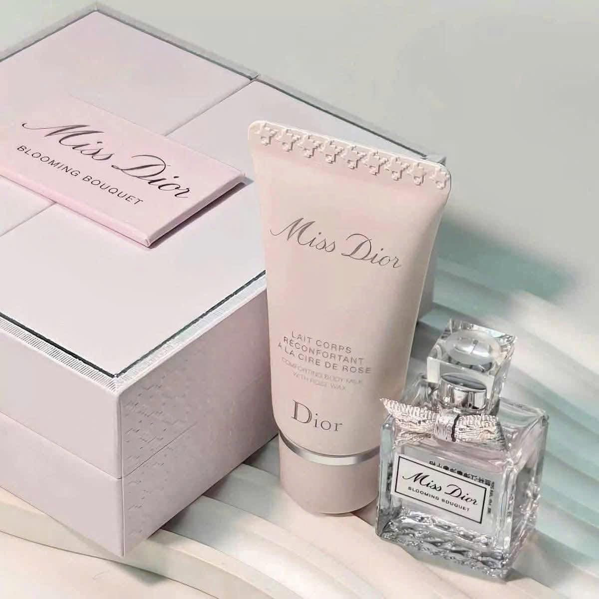 Set nước hoa và dưỡng thể MISS DI0R Blooming Bouquet mini