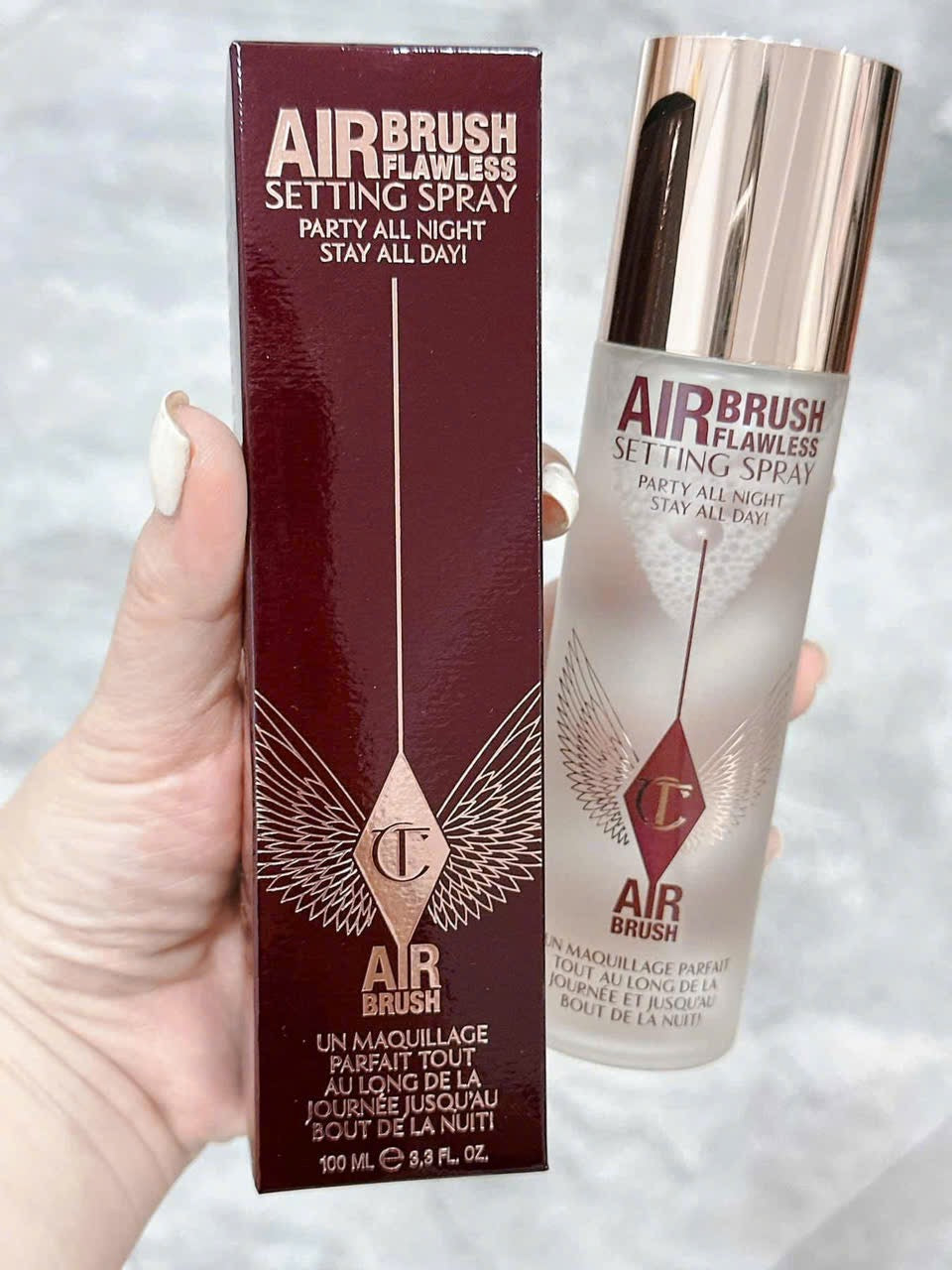Xịt khoá make up CHARLOTTE TILBURY Air Brush Flawless Setting Spray 100ml
