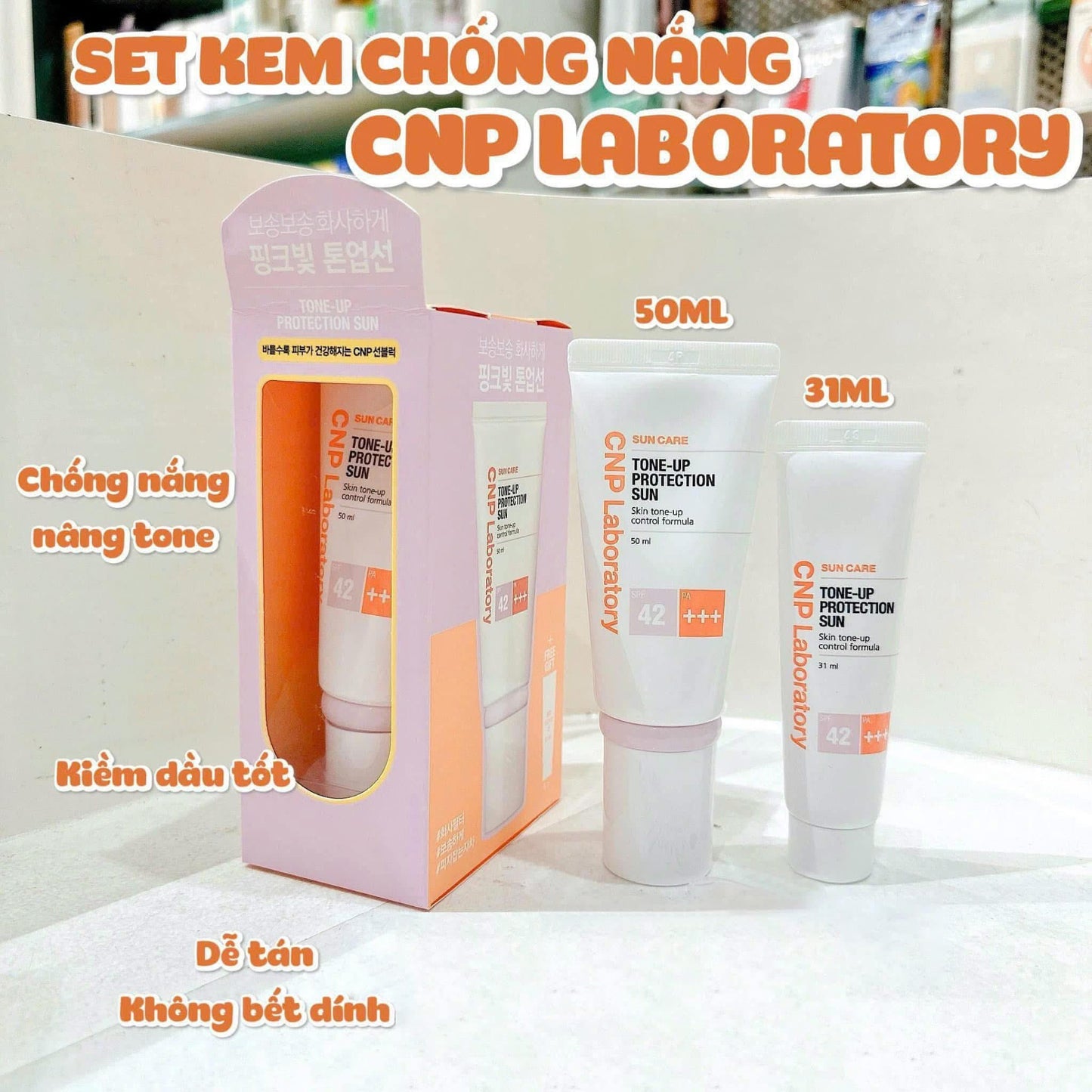 Kem chống nắng CNP Hàn Quốc