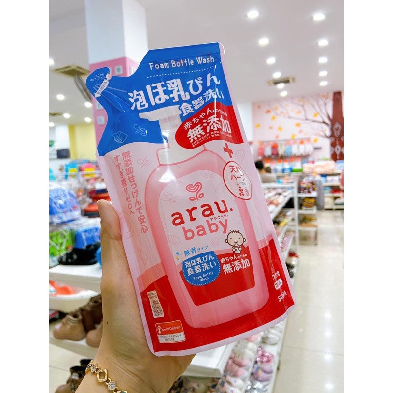 Dung dịch vệ sinh bình sữa ARAU BABY Nhật Bản