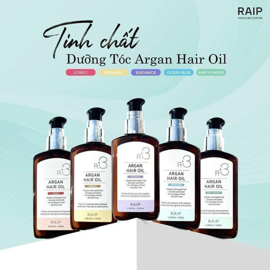Tinh Dầu Argan Dưỡng Tóc R3 Argan Hair Oil 100ml