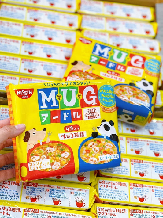 Mì MUG NISSIN Nhật cho bé từ 12 tháng tuổi