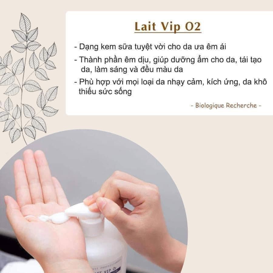 [Hàng order] Sữa rửa mặt thanh lọc và làm sáng da BIOLOGIQUE RECHERCHE Lait Vip 02 250ml