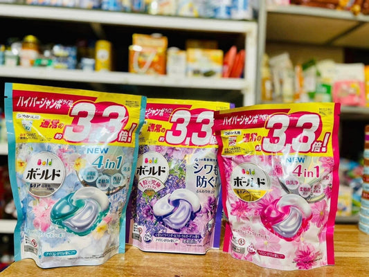 Viên giặt xả BOLD 4in1 Nhật Bản (túi 36 viên)