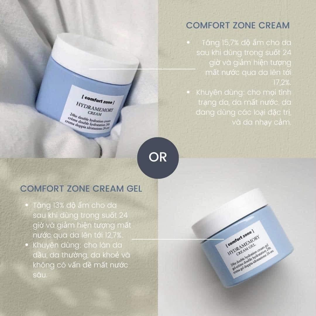 Kem dưỡng [comfort zone] HYDRAMEMORY CREAM 60ml