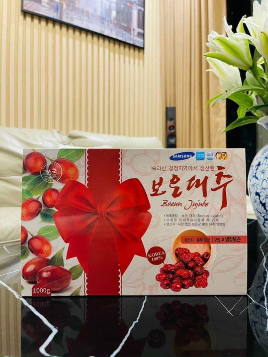 Táo đỏ sấy khô SAMSUNG Hàn Quốc túi 1kg