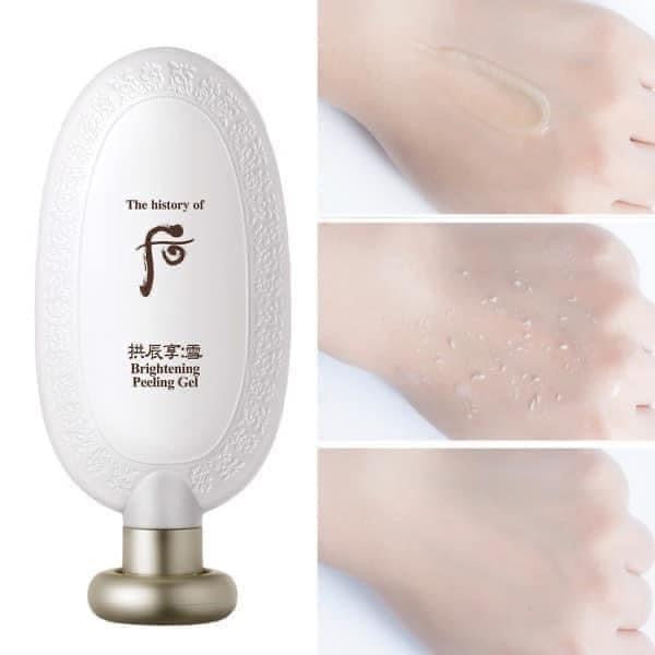 Gel tẩy tế bào chết dưỡng trắng da WHOO Gongjinhyang Seol 100ml