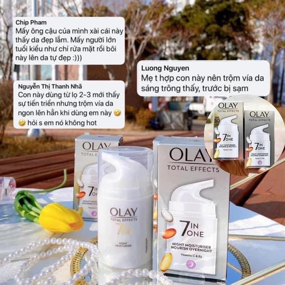 Kem dưỡng chống lão hoá OLAY Total Effects 7inOne 37ml